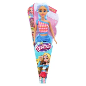 Papusa fashion cu par albastru