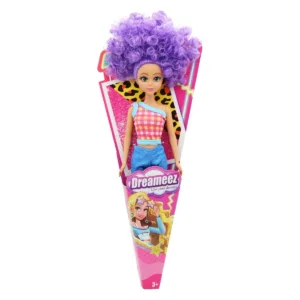 Papusa fashion cu par mov