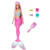 Papusa sirena cu par lung Barbie Fairies and Mermaids
