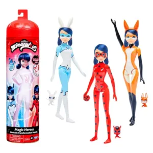 Papusa surpriza Miraculous Lady Bug Magic Reveal