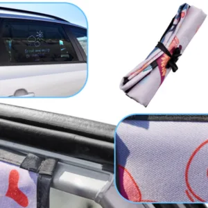 Parasolar auto cu prindere magnetica Deer