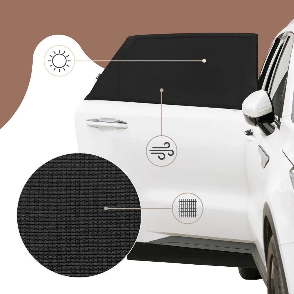 Parasolar auto opac pentru geamuri Sipo 2 bucati