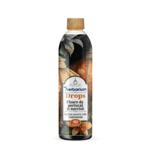 Parfum concentrat pentru rufe Herbarium Drops Floare de portocal  Narcisa 200 ml