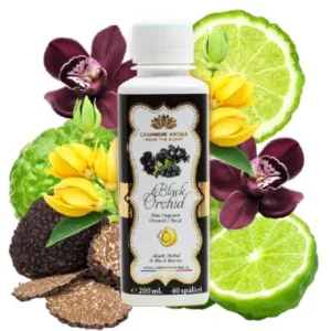 Parfum pentru rufe albe si color 200 ml 40 spalari Cashmere Aroma Black Orchid
