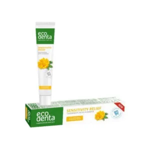 Pasta de dinti naturala cu extract de galbenele pentru dinti sensibili Ecodenta 75 ml