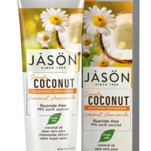 Pasta de dinti sensibili cu cocos si musetel 119 g Jason