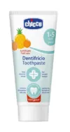 Pasta dinti pentru copii Chicco fluor cu aroma de multi-fructe 1-5 ani
