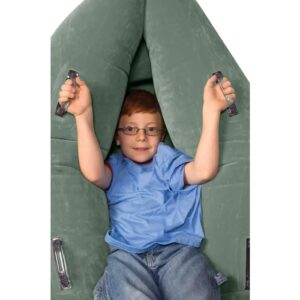 Pastaie de mazare gonflabila PeaPod verde 152 cm