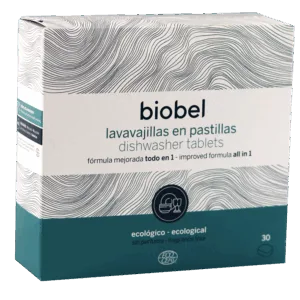 Pastile bio masina de spalate vase Biobel 30 buc