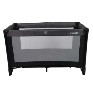 Pat de voiaj cu 2 nivele Nania Soda grey