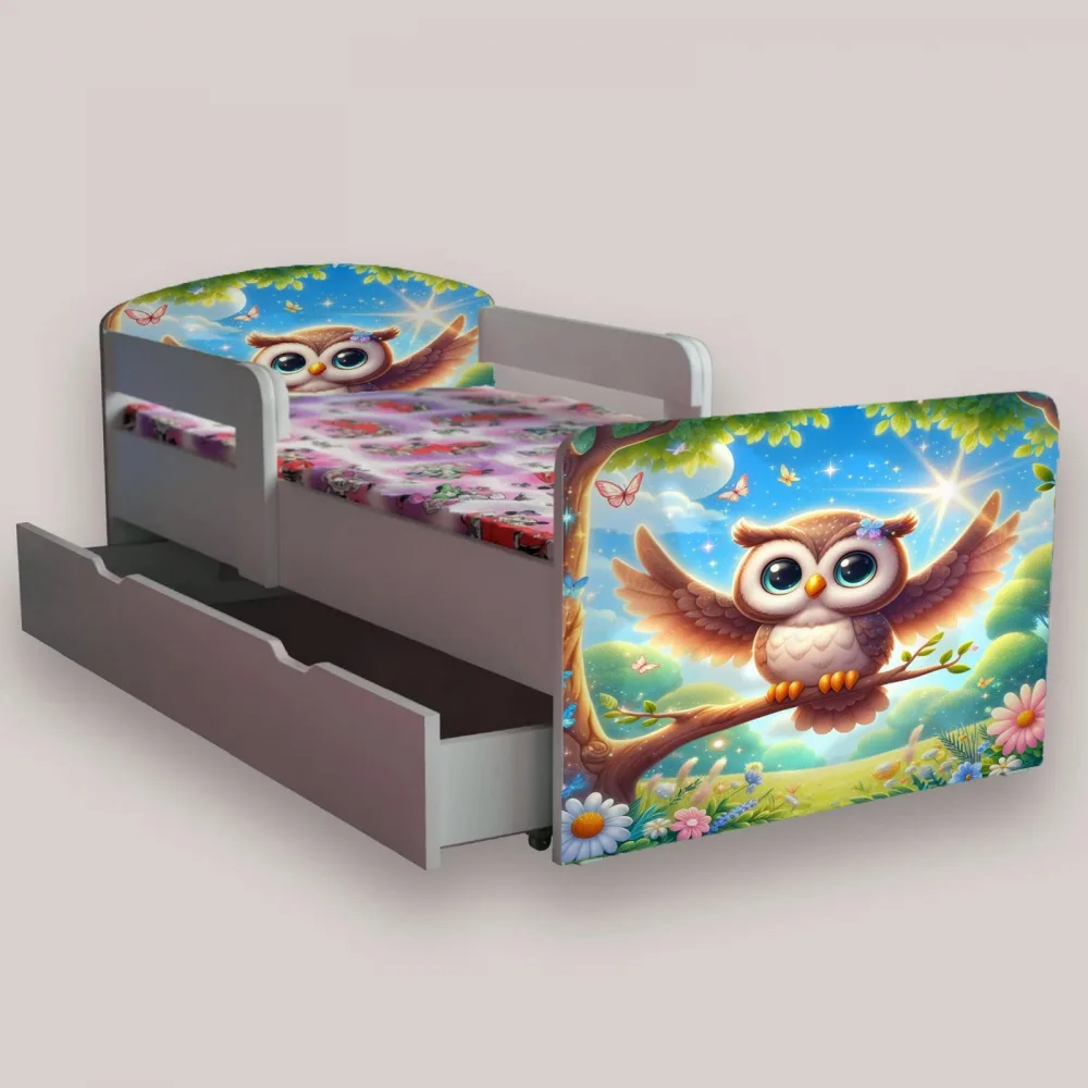 Pat pentru copii Bufnita