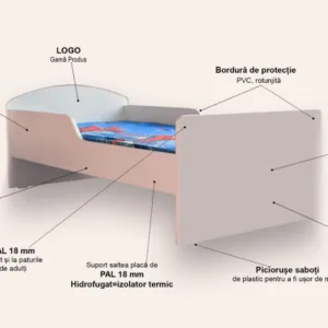 Pat pentru copii Dragon