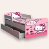 Pat pentru copii Hello Kitty cu manere