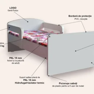 Pat pentru copii Labubu