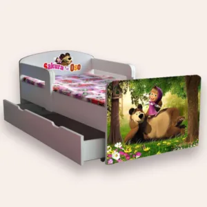 Pat pentru copii Masha si ursul