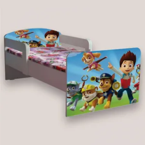 Pat pentru copii Paw Patrol cu manere
