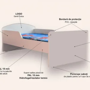 Pat pentru copii Printesa