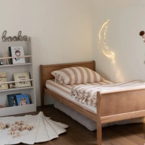 Pat pentru copii Woodies din lemn noble vintage 200x90 cm