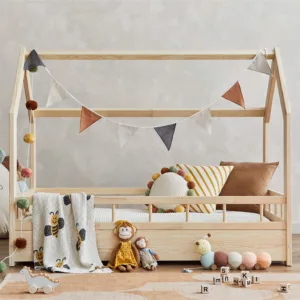 Pat pentru copii casuta Montessori