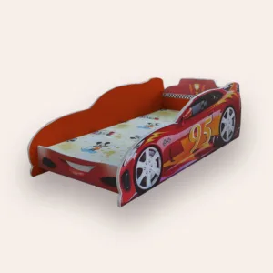 Pat pentru copii masina Turbo Speed 95 Rosu