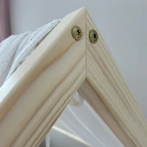 Pat pentru copii montessori tip casuta