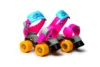 Patine cu rotile Mini Jet masura reglabila 24-36 culoare roz