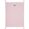 Patura de waffle bumbac 75 x 100 cm Womar Zaffiro roz