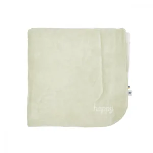 Patura din velur Cotton Twins Happy 90x90 cm bej