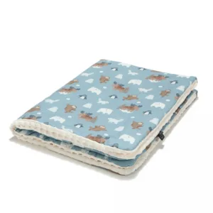 Patura pentru copii La Millou Arctic Friends L 110x140 cm