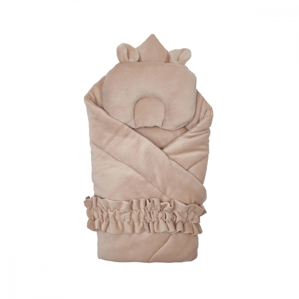 Patura plic din velur Cotton Twins Ego