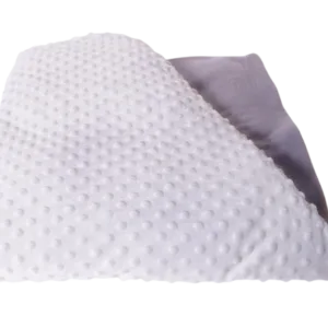 Patura ponderata de 3 kg gri cu gri 90 x 100 cm