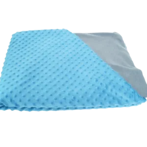 Patura ponderata de 5 kg albastru cu gri 150 x 200 cm