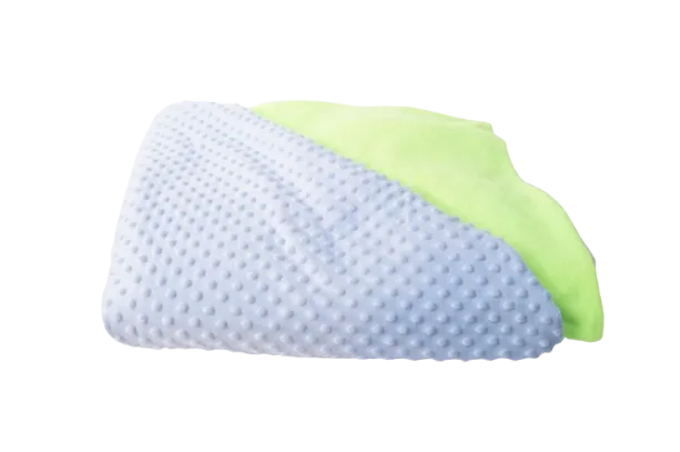 Patura ponderata de 5 kg verde cu gri 150 x 200 cm