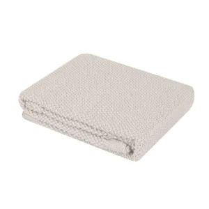 Patura tricotata pentru bebelusi Kikka Boo Dream Big 75 x 100 cm Bej