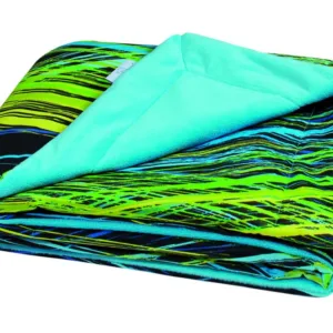 Paturica Baby Matex pentru bebelusi Soul Blue 31+52 cu doua fete
