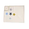 Paturica bebelusi Cangaroo din bumbac organic 5 Stars 100x90 cm Ecru