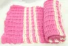 Paturica crosetata pink 85x100 cm