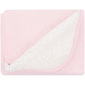 Paturica cu doua fete KikkaBoo din bumbac Dream Big Pink
