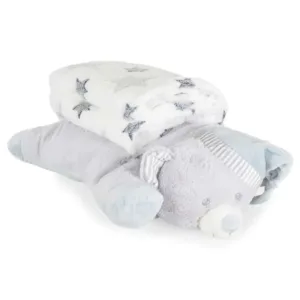 Paturica cu pernuta Cangaroo 90 x 75 cm Sleepy Bear Gri