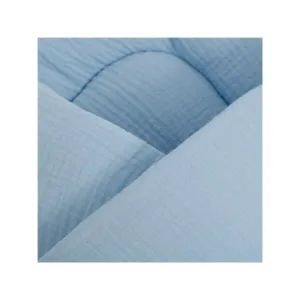 Paturica de infasat New Baby din muselina 100 bumbac 75x75 cm blue