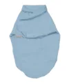 Paturica de infasat din bumbac Baby swaddle Puzzle Muslin Albastru Amy