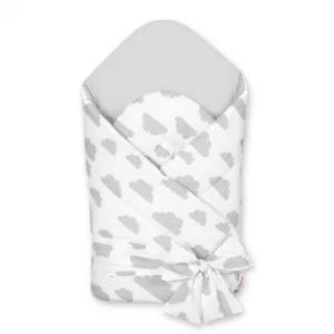 Paturica de infasat nou-nascut cu funda Clouds GrayGray