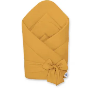 Paturica de infasat nou-nascut cu funda Honey Yellow