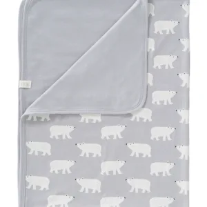 Paturica din bumbac organic Polar Bear