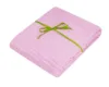 Paturica din bumbac tip muselina pentru copii 95x90 cm Pink