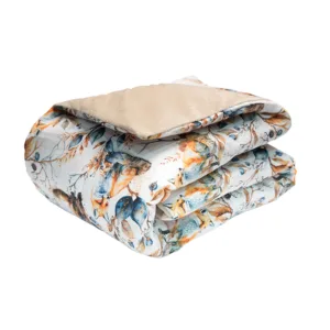 Paturica din catifea neteda si bumbac