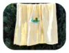 Paturica din microfibra 80x100 cm model Yellow  Frog