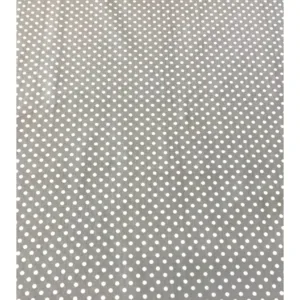Paturica dubla de vara bebelusi DeLuxe 98x78 cm Buline pe gri