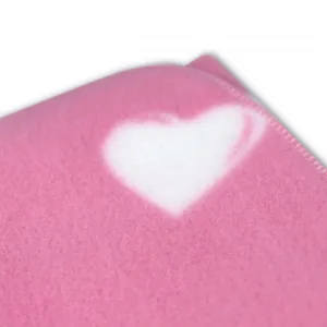 Paturica groasa pentru copii CH-908 Pink Heart