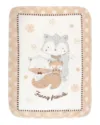 Paturica moale Super Soft 80 x 110 cm Funny Friends Beige